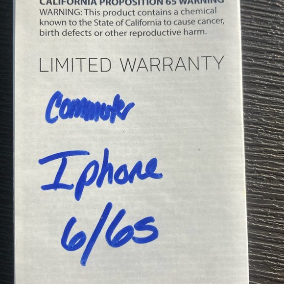 Iphone 6/6s Black Otter Box Commuter - Picture 6 of 7